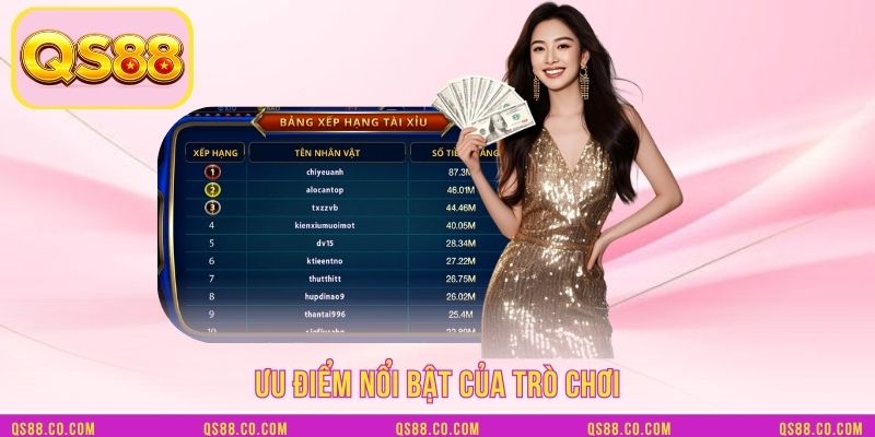 Ưu điểm nổi bật của trò chơi Ưu điểm nổi bật của trò chơi